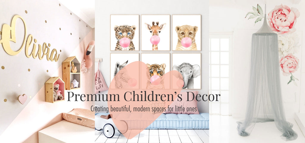 Premium children's decor