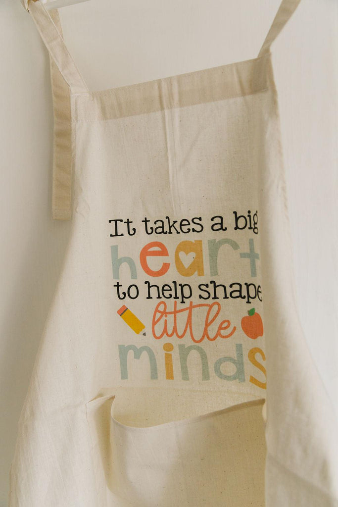 Apron - "It takes a big Heart"-apron-Ma Petite