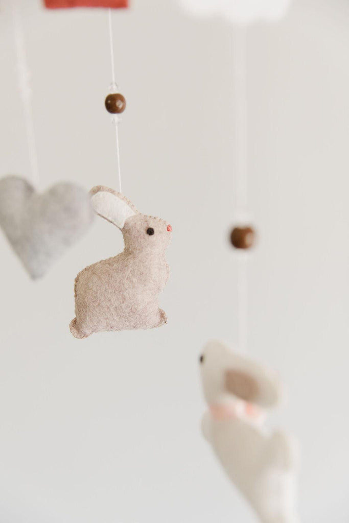 Bunny - Felt Baby Mobile-Ma Petite