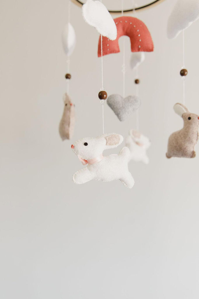 Bunny - Felt Baby Mobile-Ma Petite