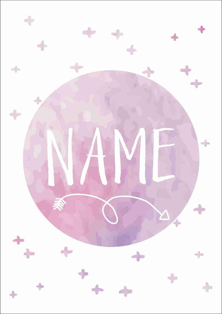 Customised Name - Canvas Print