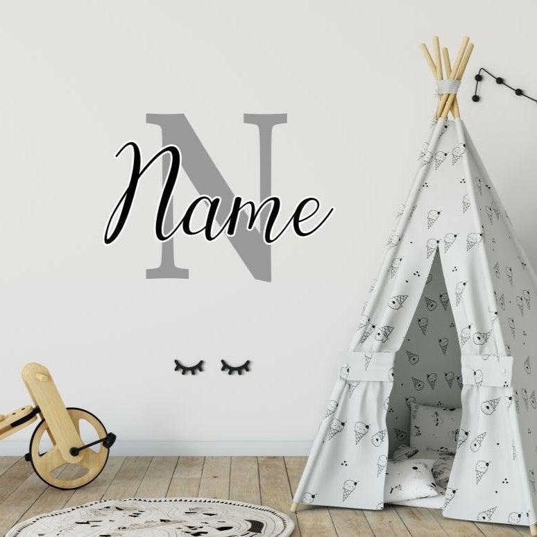 Customised Name wall sticker