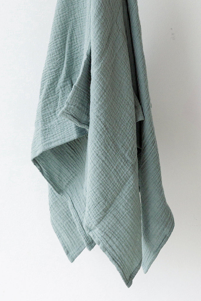 Duck Egg Muslin Swaddle Blanket